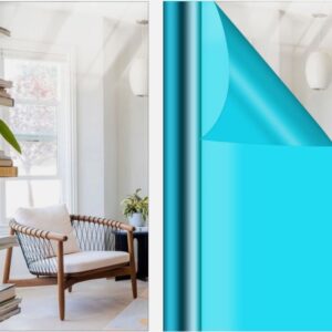 50x200cm self adhesive mirror reflective wall sticker tile film paper home decor
