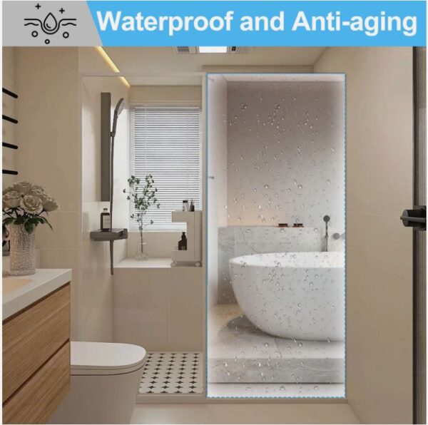50x200cm self adhesive mirror reflective wall sticker tile film paper home decor